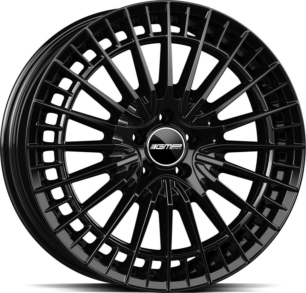 GMP QSTAR GLOSS BLACK 9x19 5/112 ET55 CB66.6