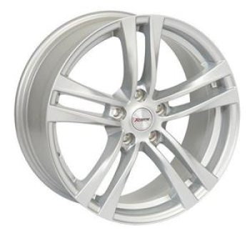 XTREME RX4 SILVER 7.5x17 5/17 ET38 CB63.4
