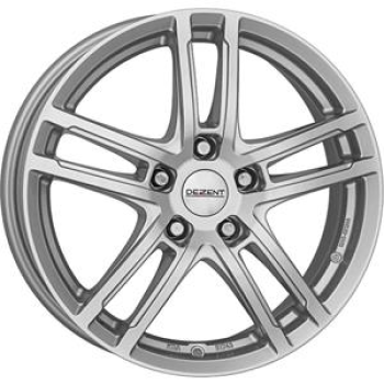 DEZENT TZ SILVER  5X 7x17 7/17 ET40 CB63.4