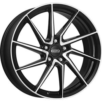 DOTZ SPA DARK BLACK/POLISHED 7,5X1 7.5x17 5/17 ET35 CB60.1