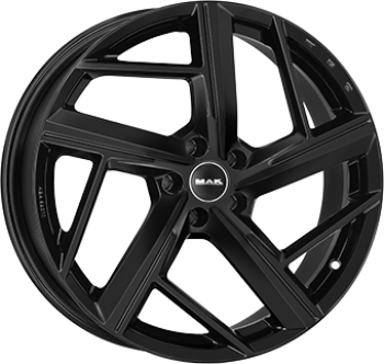 MAK QVATTRO GLOSS BLACK 8,5X 8.5x19 5/19 ET25 CB66.6