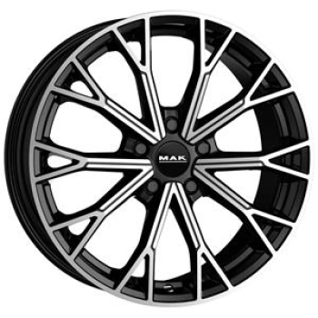 MAK ASPHALT BLACK MIRROR 8x19 8/19 ET40 CB66.6