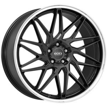 DOTZ TANAKA DARK GUNMETAL/POLISHED LIP 8x18 8/18 ET35 CB72.6