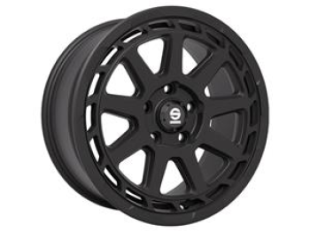 SPARCO GRAVEL MATT BLACK  5X 8x18 8/18 ET45 CB65.1