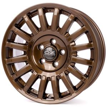 OZ RACING RALLY RAID GLOSS BRONZE BLACK LETTERING  6X1 8.5x18 5/18 ET25 CB106.1