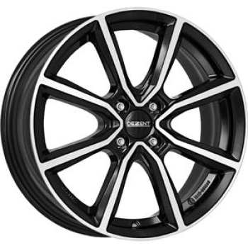 DEZENT TN DARK BLACK/POLISHED  4X 6x15 6/15 ET45 CB60.1