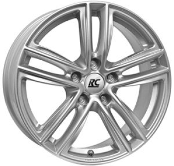 RC DESIGN RC27 KRISTALLSILBER (KS)  5X105 7x18 7/18 ET38 CB56.6