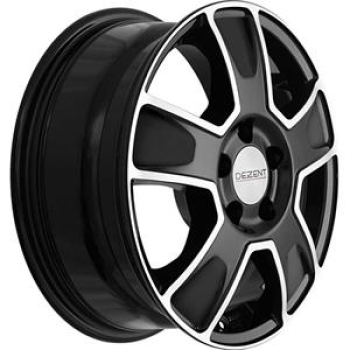 DEZENT VAN DARK BLACK/POLISHED 6.5x16 5/16 ET50 CB66.1