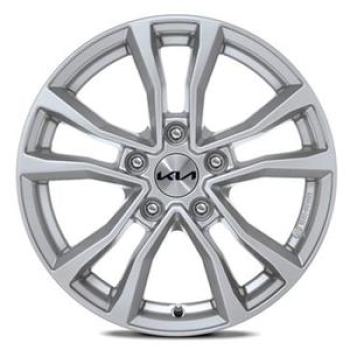 XTREME 5 DOUBLE SPOKES SILVER 6.5x16 5/16 ET50 CB67.1