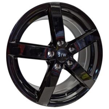 STW CITY GLOSS BLACK 7x17 7/17 ET50 CB67.1