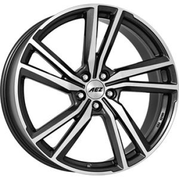 AEZ NORTH DARK GUNMETAL/POLISHED 8x18 8/18 ET42 CB63.4