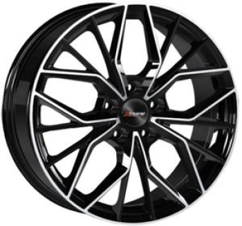 XTREME RX6 BLACK POLISHED  5X 8x20 8/20 ET50 CB63.4