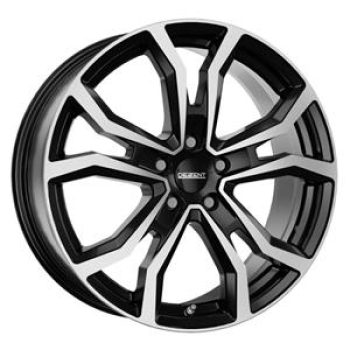 DEZENT TV DARK BLACK/POLISHED  5X 8x19 8/19 ET55 CB63.4
