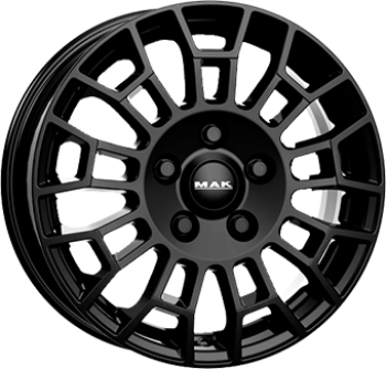 MAK NOMAD 6H GLOSS BLACK 7x17 7/17 ET50 CB74.5