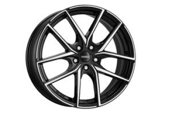 DEZENT TO DARK BLACK/POLISHED 7.5x18 5/18 ET55 CB67.1