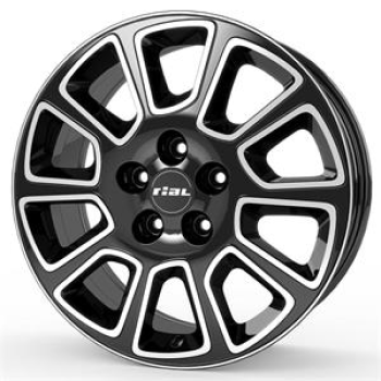 RIAL TRANSPORTER 2 DIAMOND-BLACK FRONTPOLISHED 6,5X1 6.5x16 5/16 ET60 CB65.1
