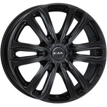MAK SAFARI 6 GLOSS BLACK 7,5X 7.5x17 5/17 ET50 CB84.1