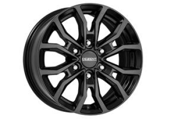 DEZENT KC BLACK 7.5x18 5/18 ET45 CB84.1