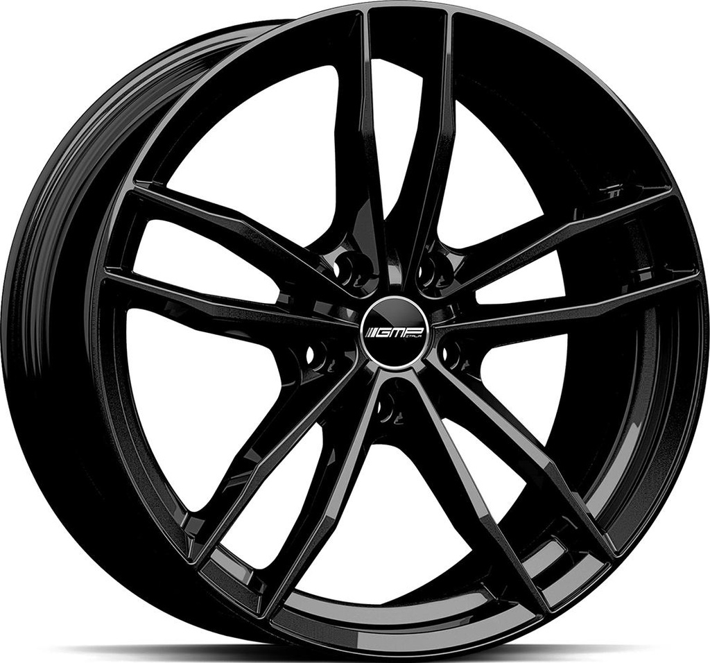 GMP SWAN GLOSS BLACK 8.5x20 5/120 ET25 CB72.6