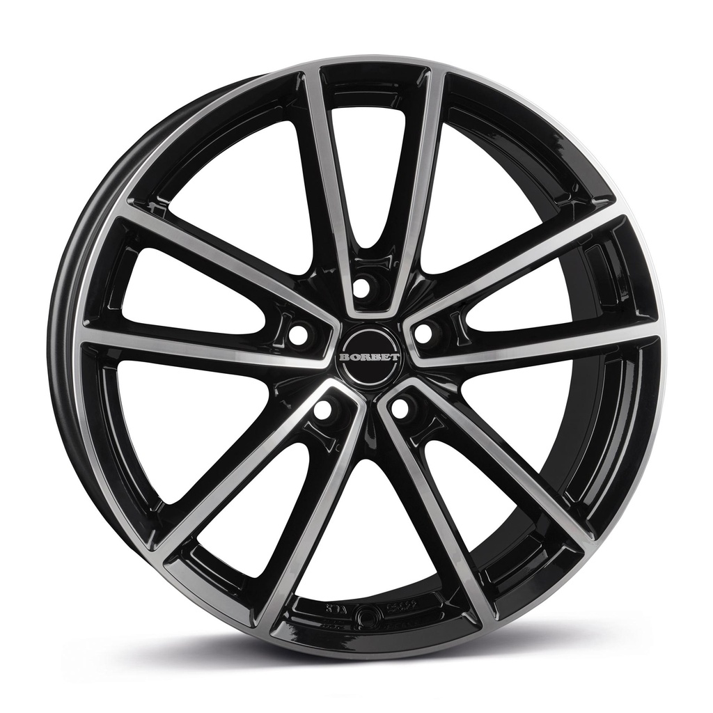 BORBET W BLACK POL GLOSS 8x18 5/108 ET50 CB72.5
