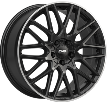 CMS C25 DIAMOND RIM BLACK GLOSS 7,5X 7.5x18 5/18 ET47 CB67.1