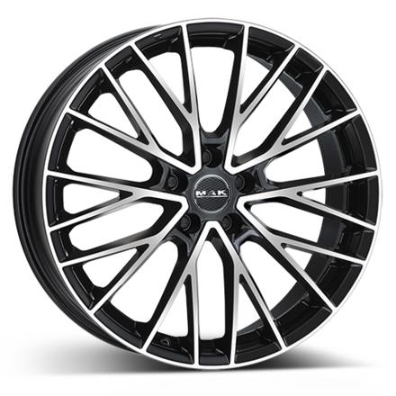 MAK SPECIALE BLK/POL 10x22 5/110 ET34 CB65.1