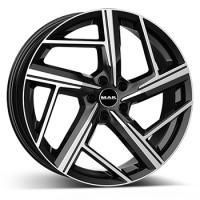 MAK QVATTRO BLK/POL 8x18 5/112 ET26 CB66.5