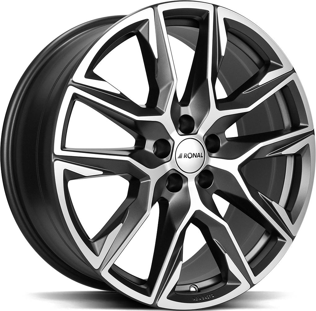 RONAL R71 ORBIT GREY MATT FRONT CUT 8.5x20 5/114.3 ET53 CB82