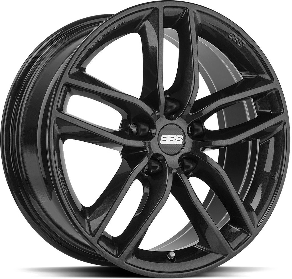 BBS SX CRYSTAL BLACK 9x20 5/108 ET38 CB70