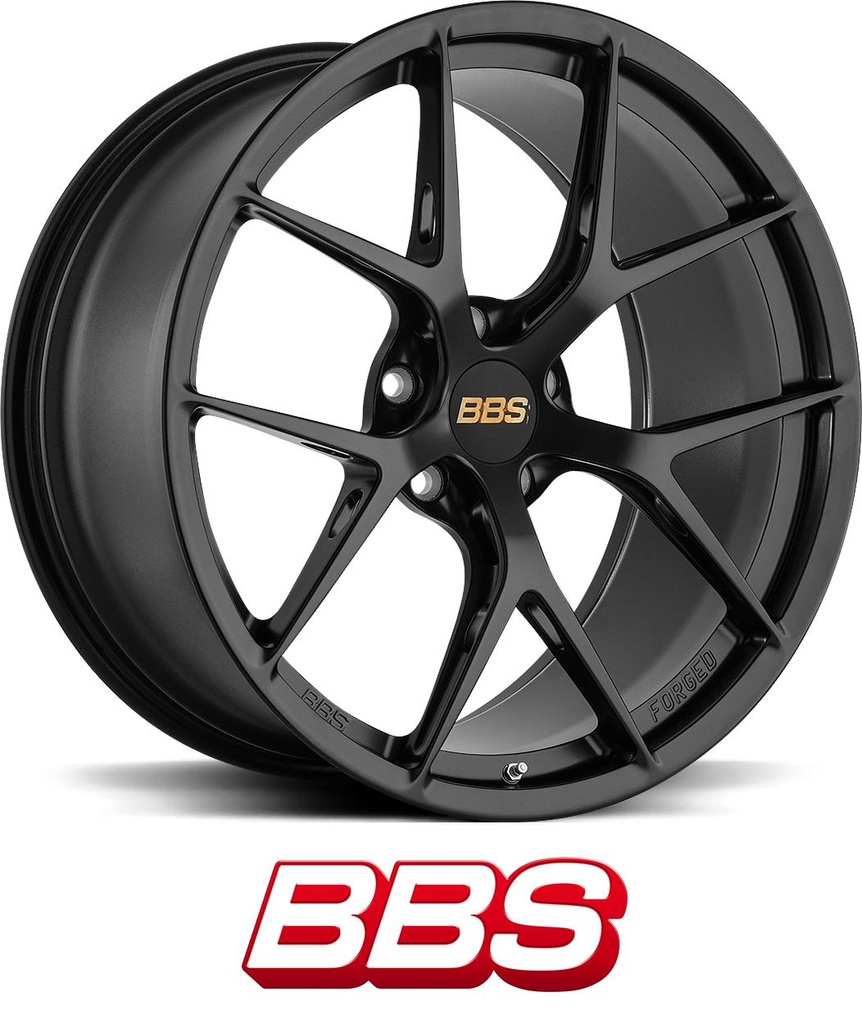 BBS FI-R SATIN BLACK 8.5x20 5/130 ET54 CB71.6
