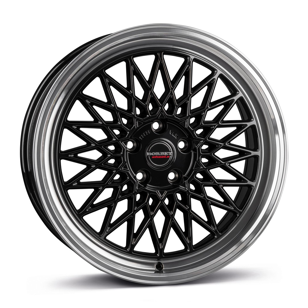 BORBET B BLACK RIM POL 8x18 5/120 ET35 CB72.5
