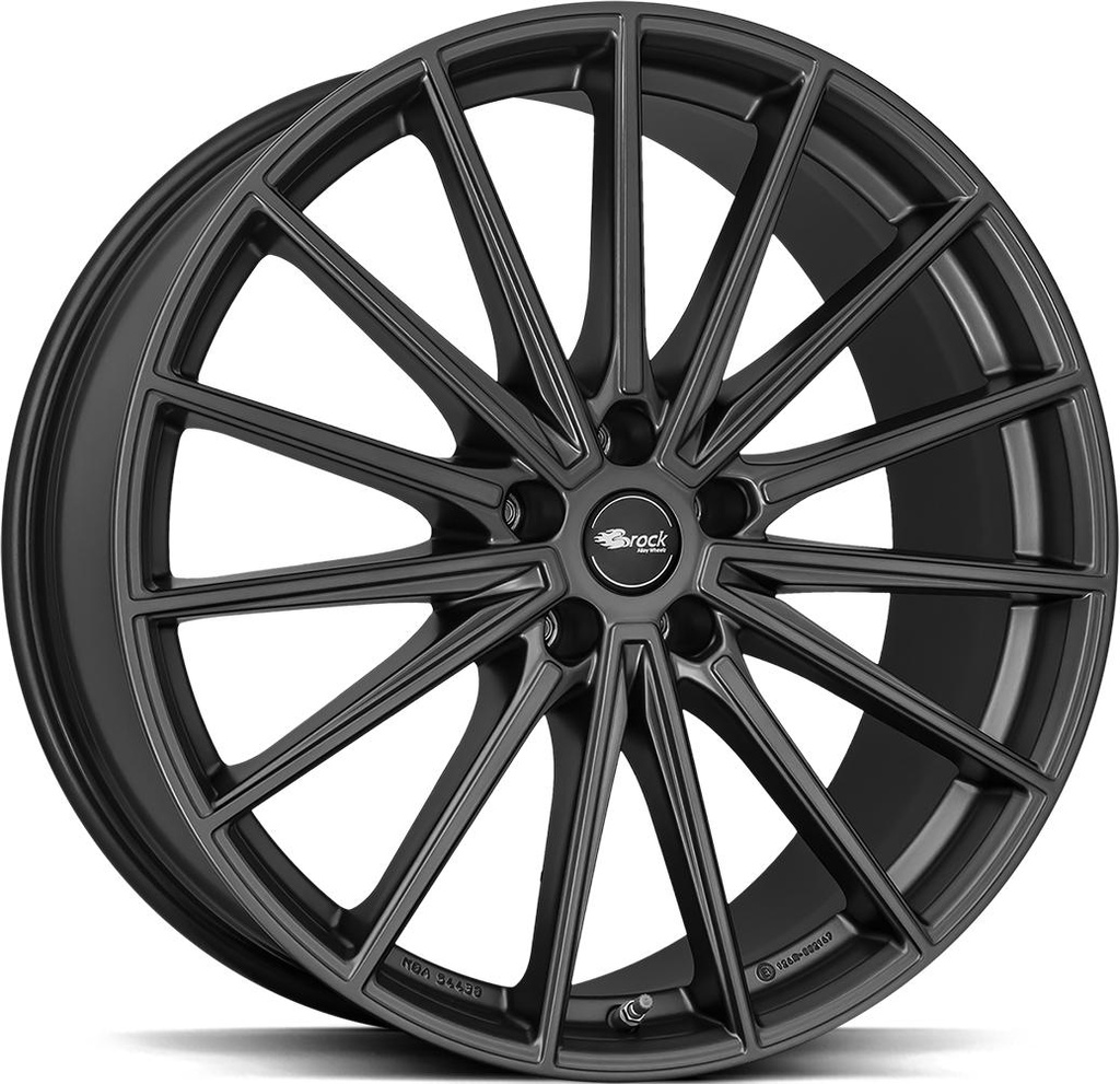 BROCK B43 COSMIC GREY MATT 10x20 5/112 ET48.1 CB66.6