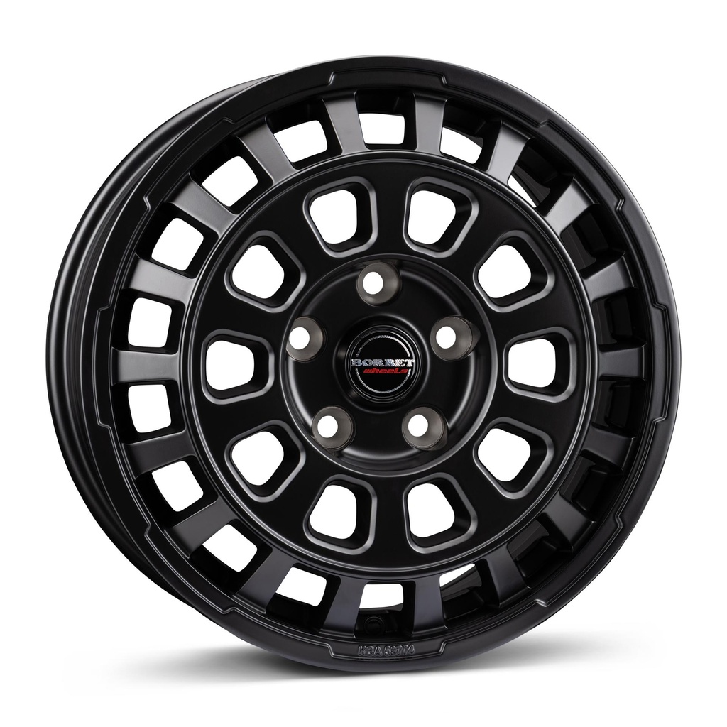 BORBET CW7 BLACK MATT 8x18 5/112 ET45 CB57.1