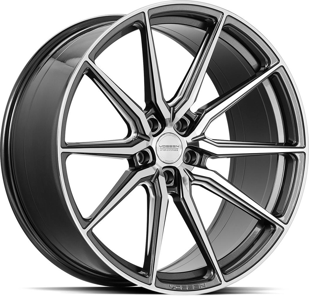 VOSSEN HF3 GLOSS GRAPHITE POL 8.5x19 5/112 ET45 CB66.6