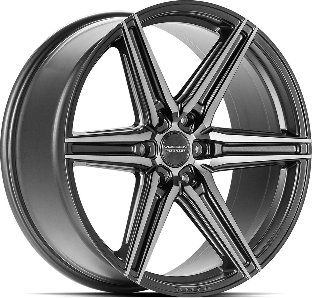 VOSSEN HF6.2 TINTED MATT GUN METAL 9.5x22 6/139.7 ET20 CB106.1