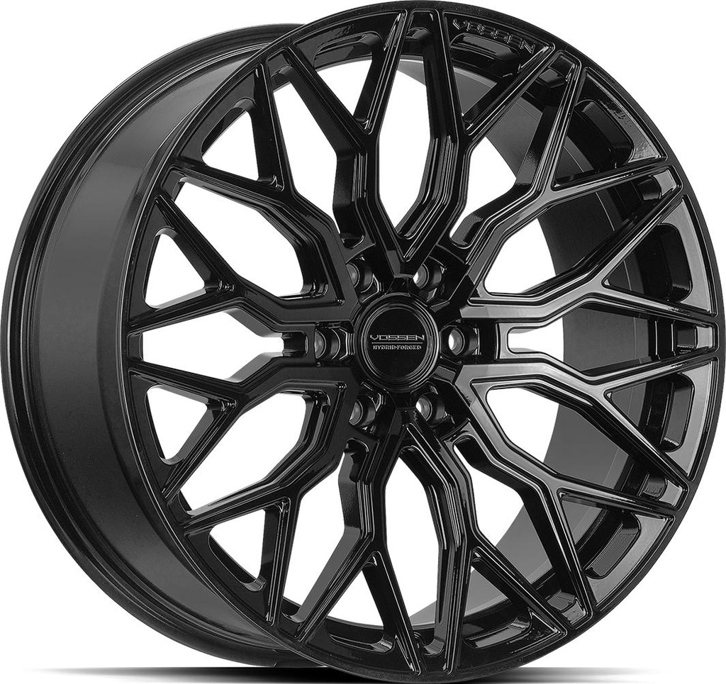 VOSSEN HF6.3 GLOSS BLACK 9.5x20 6/139.7 ET15 CB106.1