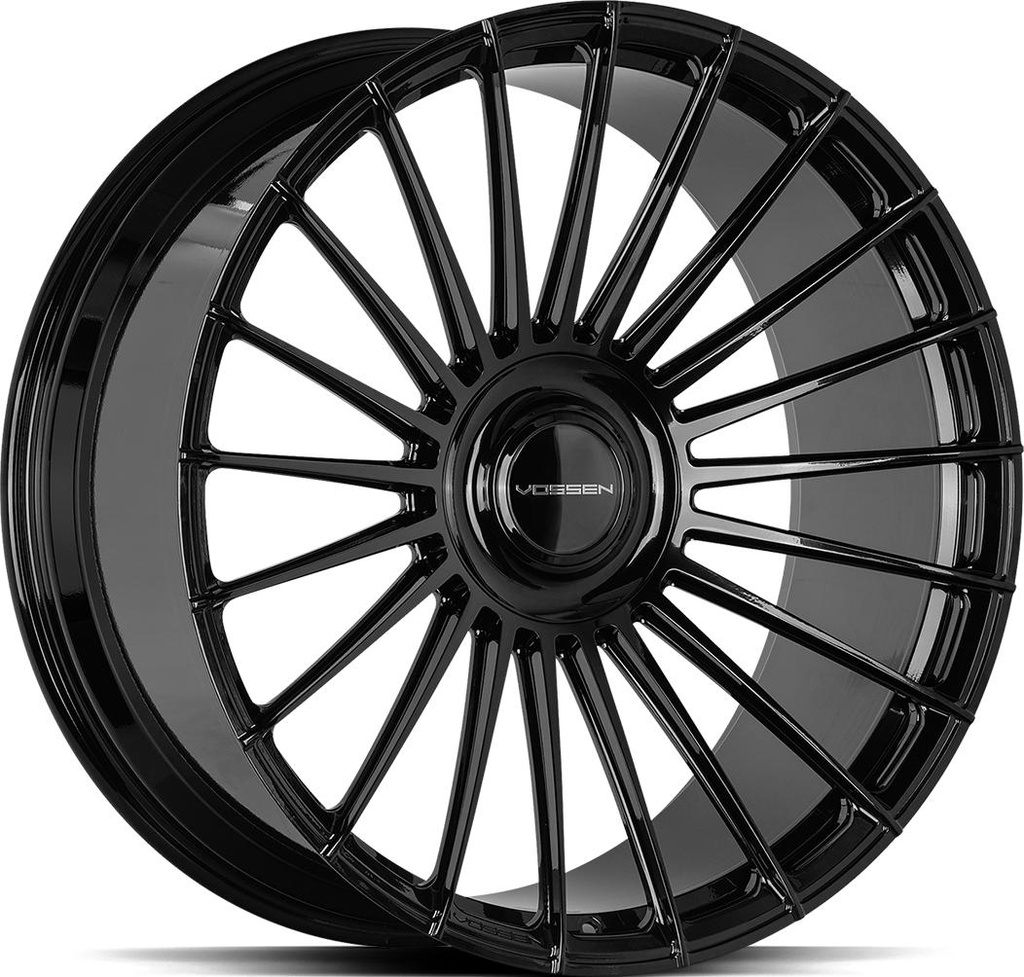 VOSSEN HF8 GLOSS BLACK 10.5x22 5/114.3 ET32 CB73.1