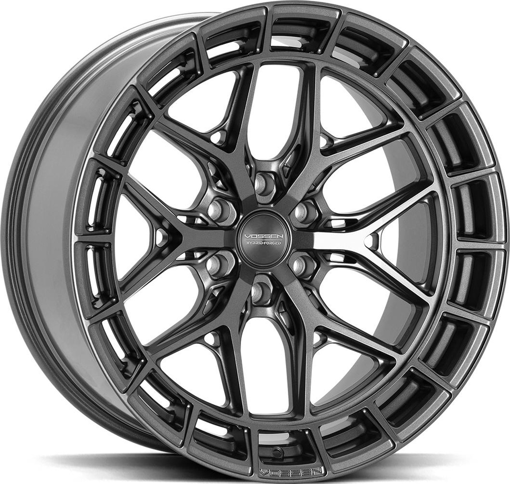 VOSSEN HFX1 MATT GUN METAL 8.5x18 6/139.7 ET35 CB106.1