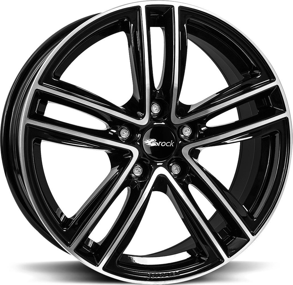 BROCK RC27 BLACK FULL POL 6.5x16 5/114.3 ET45 CB72.6