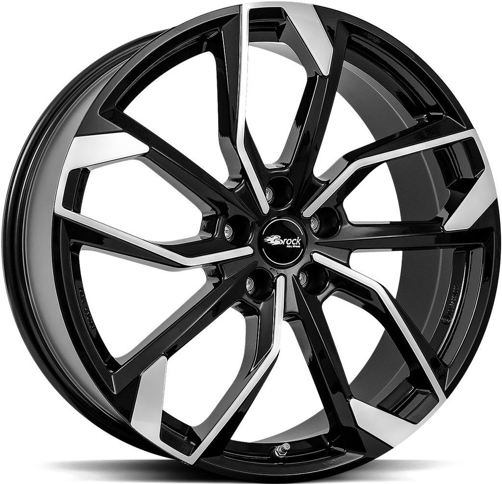 BROCK RC34 BLACK FULL POL 9x19 5/112 ET25 CB57.1
