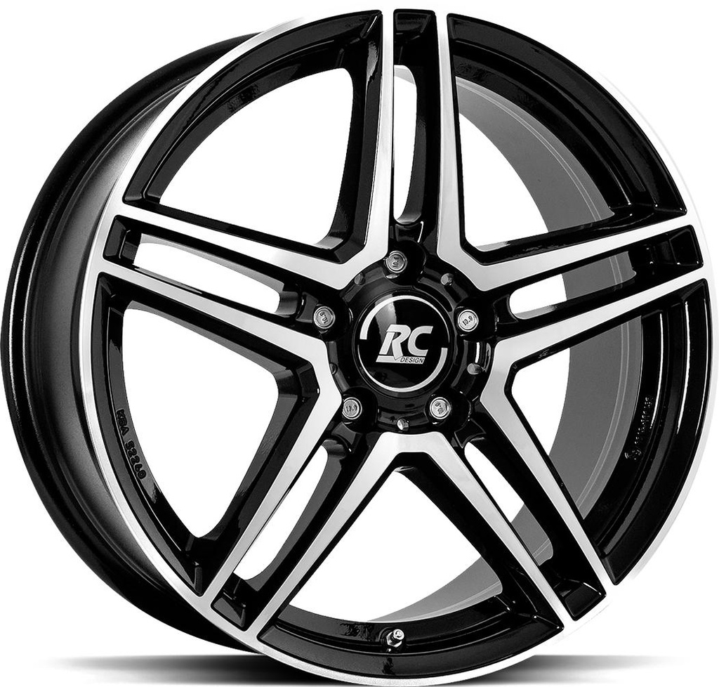 BROCK RCD17 BLACK FULL POL 8.5x19 5/112 ET38 CB66.6