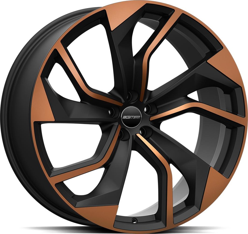 GMP REBEL SATIN BLACK BRONZE DIAM 8.5x19 5/112 ET35 CB66.5