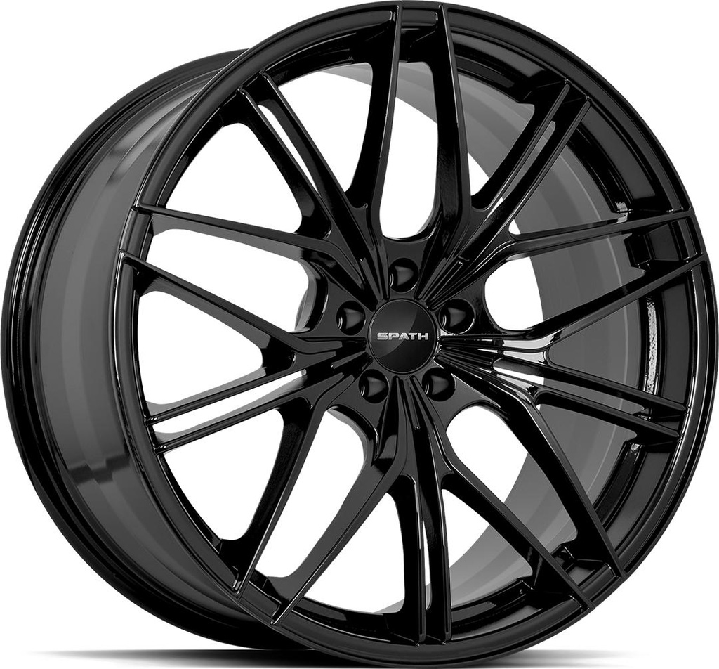 SPATH SP51 GLOSS BLACK 9.5x22 5/112 ET35 CB73.2