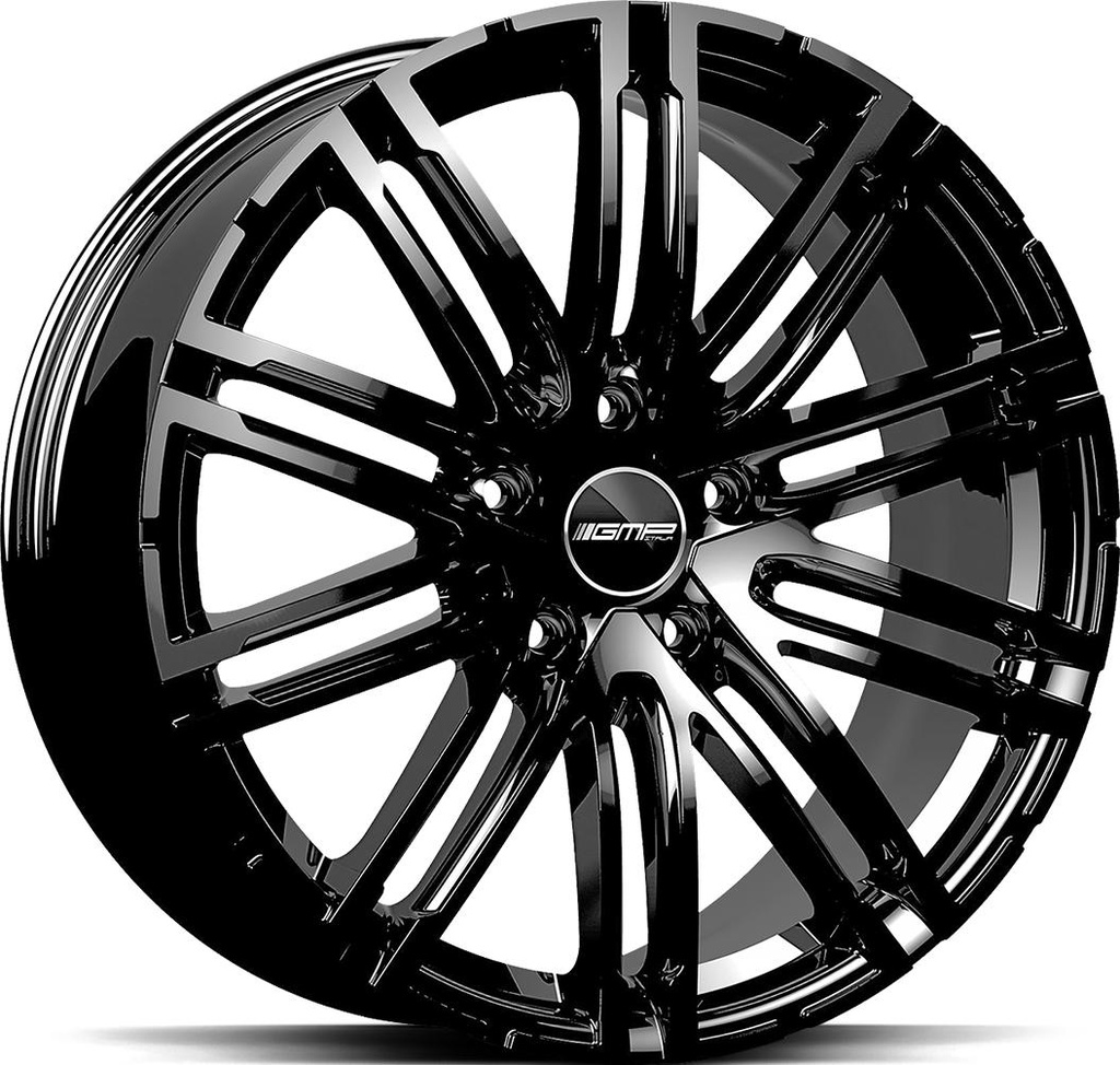 GMP TARGA GLOSS BLACK 10x22 5/112 ET19 CB66.6