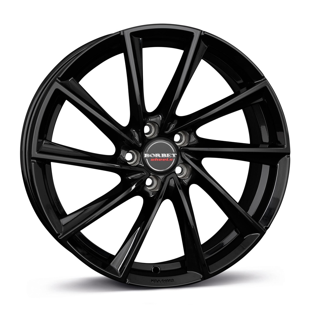BORBET VTX BLACK GLOSS 8.5x19 5/112 ET40 CB66.6