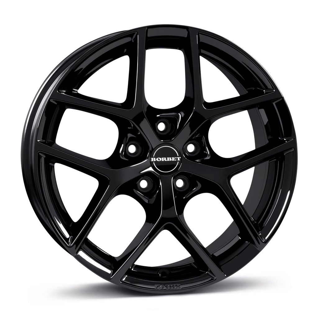 BORBET Y BLACK GLOSS 9.5x20 5/114.3 ET45 CB64.1