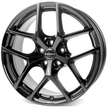 BORBET Y BLACK GLOSSY  5X 7x17 7/17 ET35 CB72.6