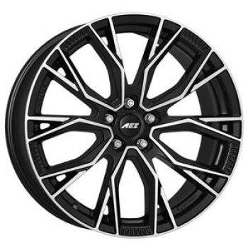 AEZ TORONTO DARK BLACK/POLISHED 9,5X 9.5x21 5/21 ET63 CB66.6