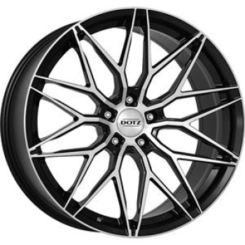 DOTZ SUZUKA DARK BLACK/POLISHED 10x20 10/20 ET40 CB70.1