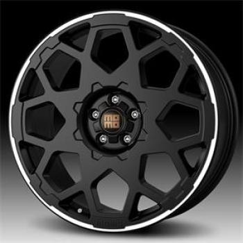 MOMO HEAVY DUTY MATT BLACK POLISHED 8,5X2 8.5x20 5/20 ET38 CB79.6